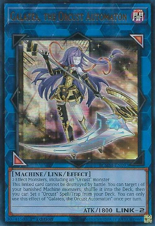 Galatea, the Orcust Automaton [BLMM-EN093] Ultra Rare Yu-Gi-Oh!