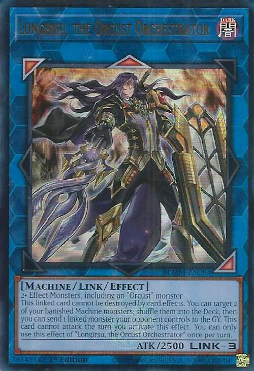 Longirsu, the Orcust Orchestrator [BLMM-EN094] Ultra Rare Yu-Gi-Oh!