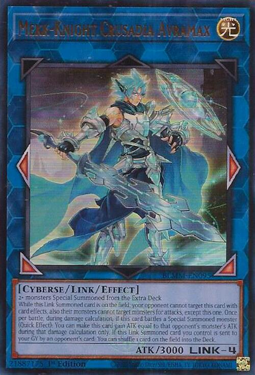 Mekk-Knight Crusadia Avramax [BLMM-EN095] Ultra Rare Yu-Gi-Oh!