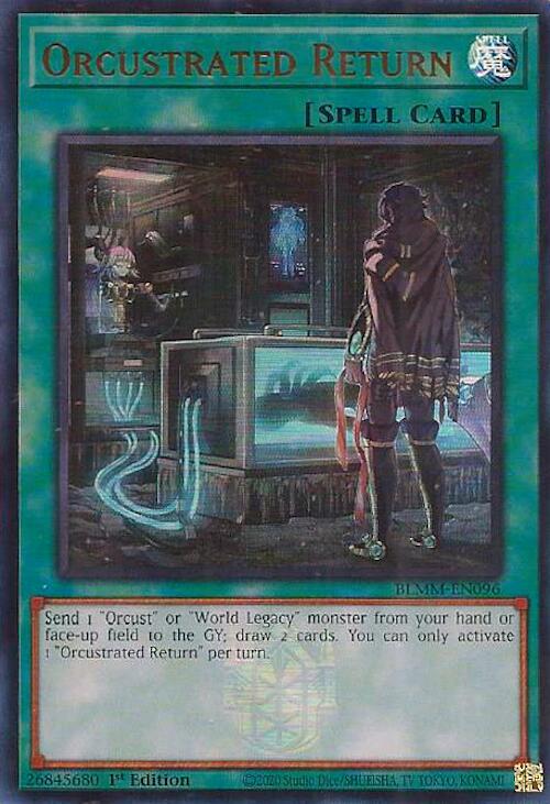 Orcustrated Return [BLMM-EN096] Ultra Rare Yu-Gi-Oh!