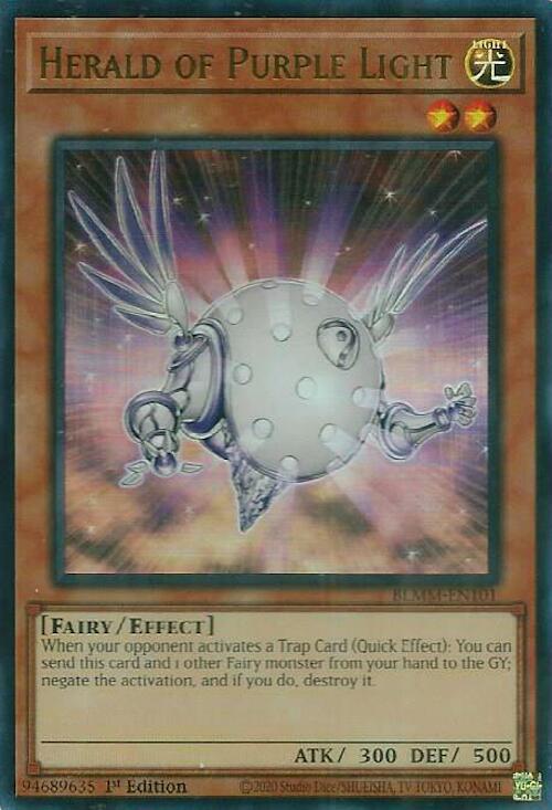 Herald of Purple Light [BLMM-EN101] Ultra Rare Yu-Gi-Oh!