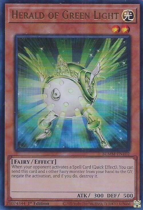 Herald of Green Light [BLMM-EN102] Ultra Rare Yu-Gi-Oh!