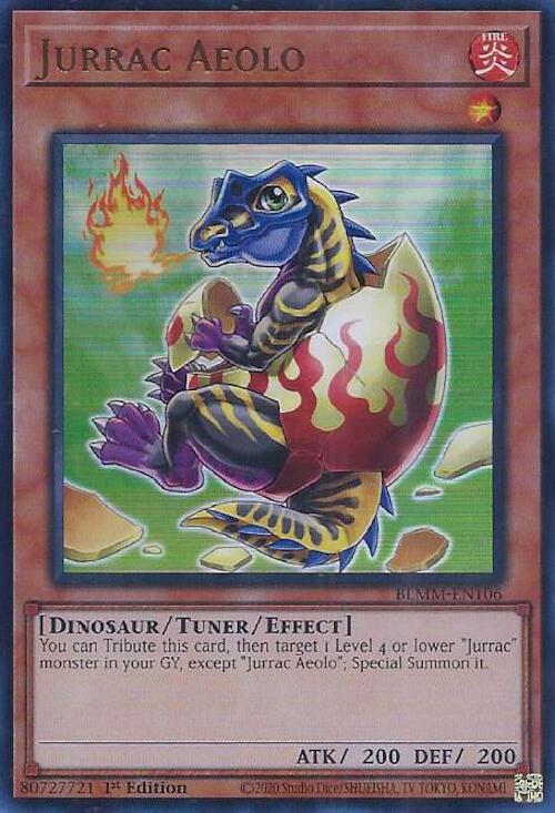 Jurrac Aeolo [BLMM-EN106] Ultra Rare Yu-Gi-Oh!