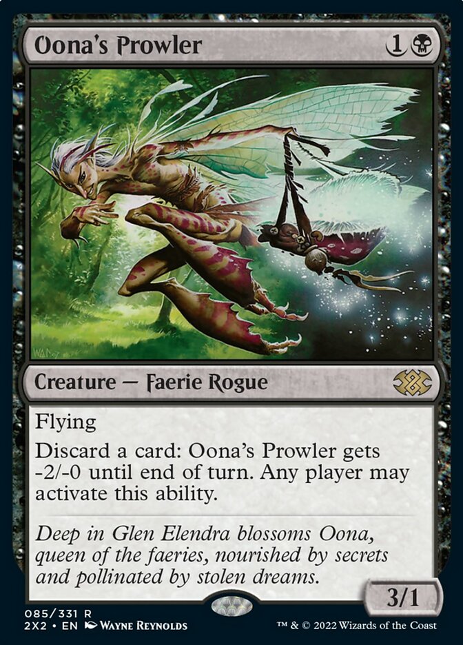 Oona's Prowler [Double Masters 2022] Magic: The Gathering
