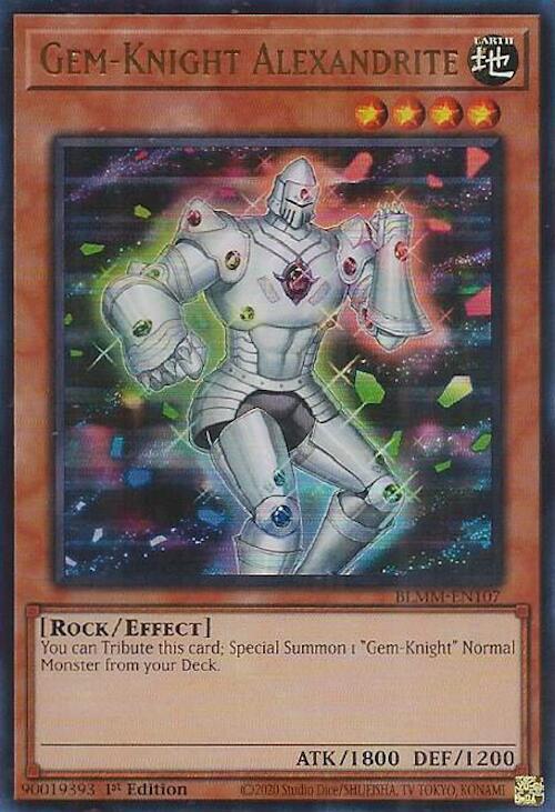 Gem-Knight Alexandrite [BLMM-EN107] Ultra Rare Yu-Gi-Oh!