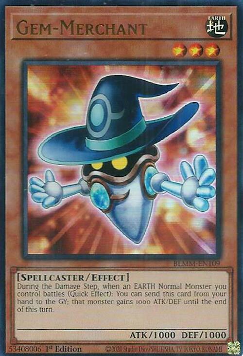 Gem-Merchant [BLMM-EN109] Ultra Rare Yu-Gi-Oh!