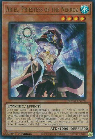 Ariel, Priestess of the Nekroz [BLMM-EN128] Ultra Rare Yu-Gi-Oh!