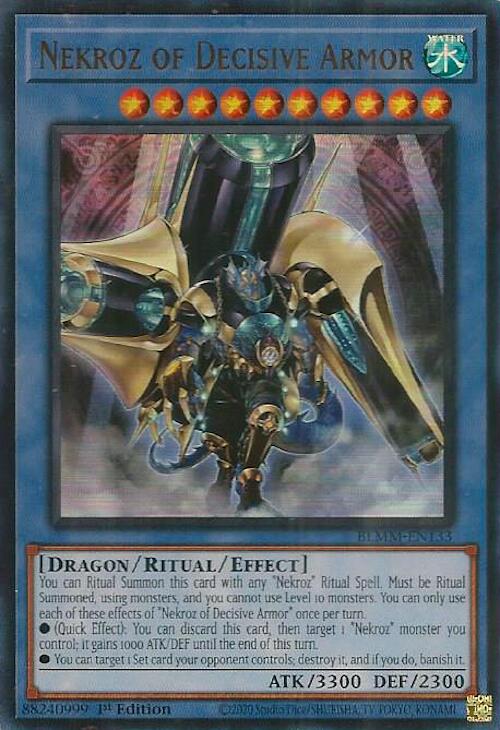 Nekroz of Decisive Armor [BLMM-EN133] Ultra Rare Yu-Gi-Oh!
