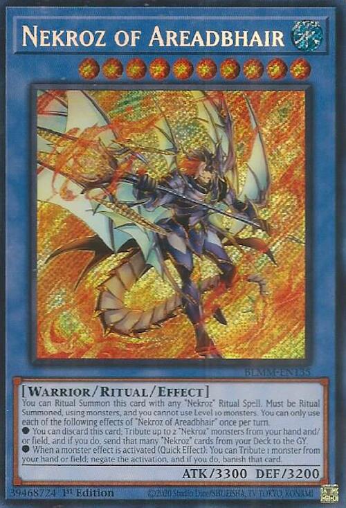 Nekroz of Areadbhair [BLMM-EN135] Secret Rare Yu-Gi-Oh!