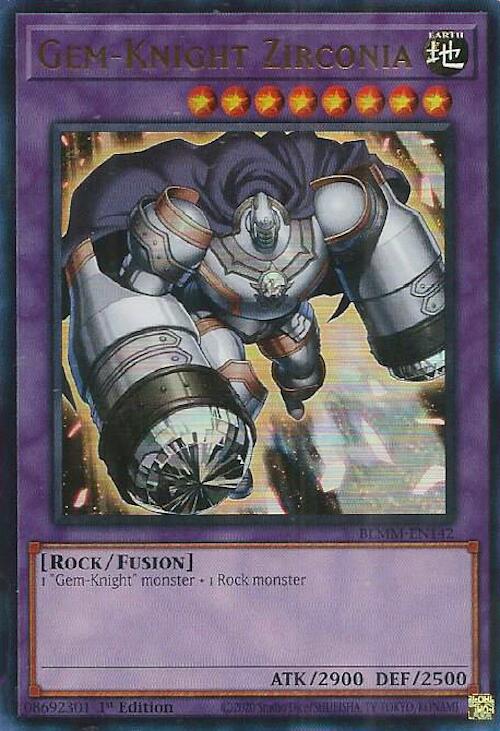 Gem-Knight Zirconia [BLMM-EN142] Ultra Rare Yu-Gi-Oh!