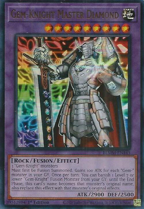 Gem-Knight Master Diamond [BLMM-EN143] Ultra Rare Yu-Gi-Oh!