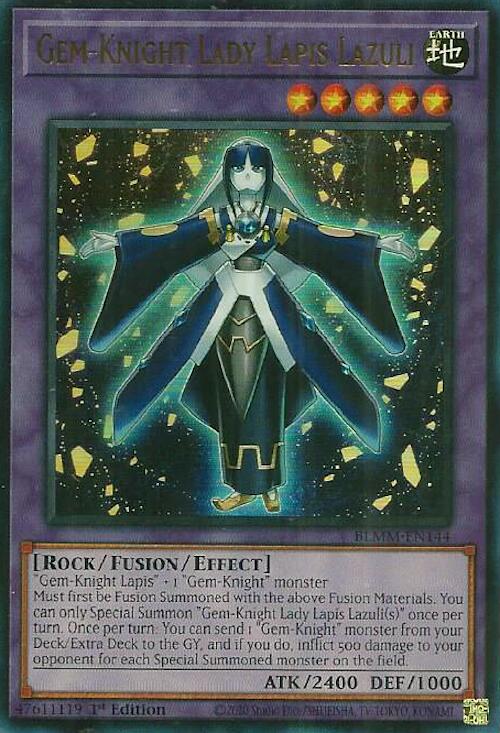 Gem-Knight Lady Lapis Lazuli [BLMM-EN144] Ultra Rare Yu-Gi-Oh!