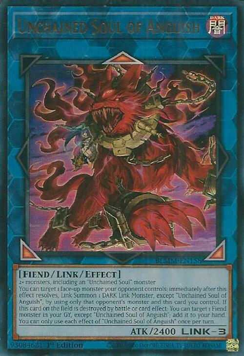 Unchained Soul of Anguish [BLMM-EN158] Ultra Rare Yu-Gi-Oh!