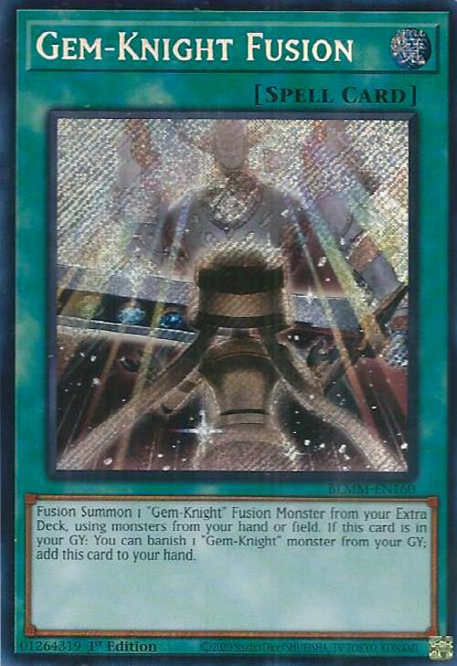 Gem-Knight Fusion [BLMM-EN160] Secret Rare Yu-Gi-Oh!