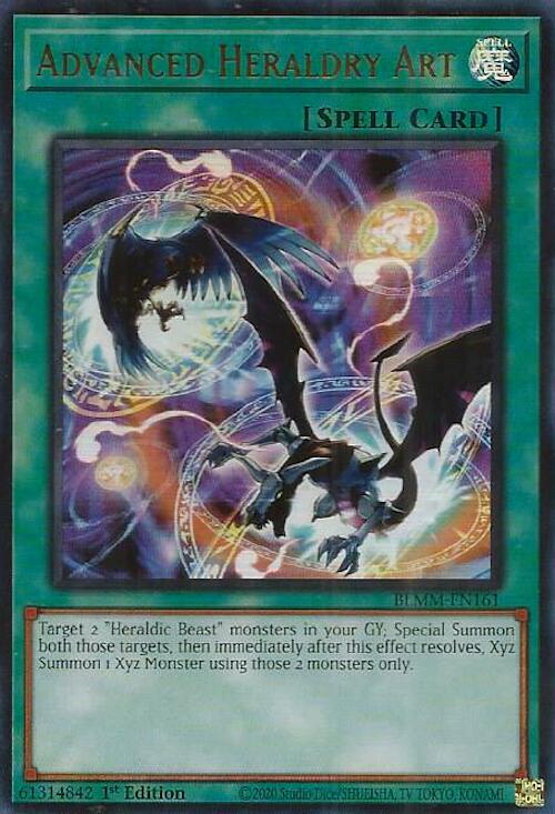 Advanced Heraldry Art [BLMM-EN161] Ultra Rare Yu-Gi-Oh!