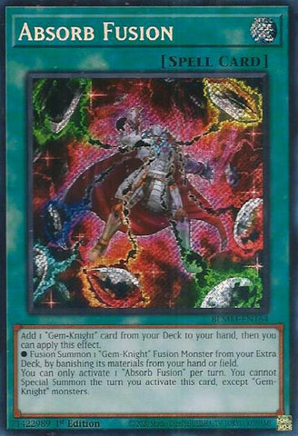 Absorb Fusion [BLMM-EN164] Secret Rare Yu-Gi-Oh!