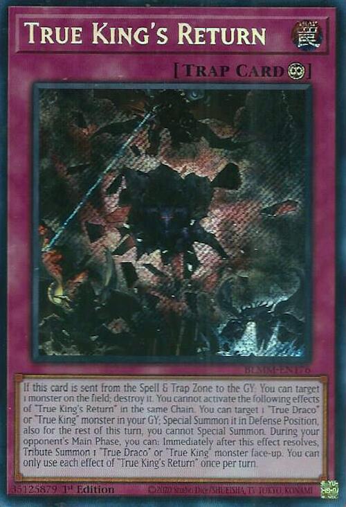 True King's Return [BLMM-EN176] Secret Rare Yu-Gi-Oh!