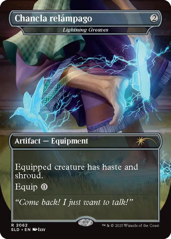 Chancla relampago - Lightning Greaves [Secret Lair Drop Series] Magic: The Gathering