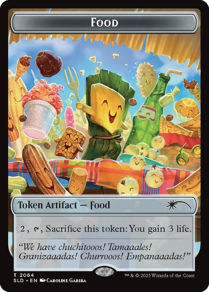 Food Token (2064) [Secret Lair Drop Series] Magic: The Gathering