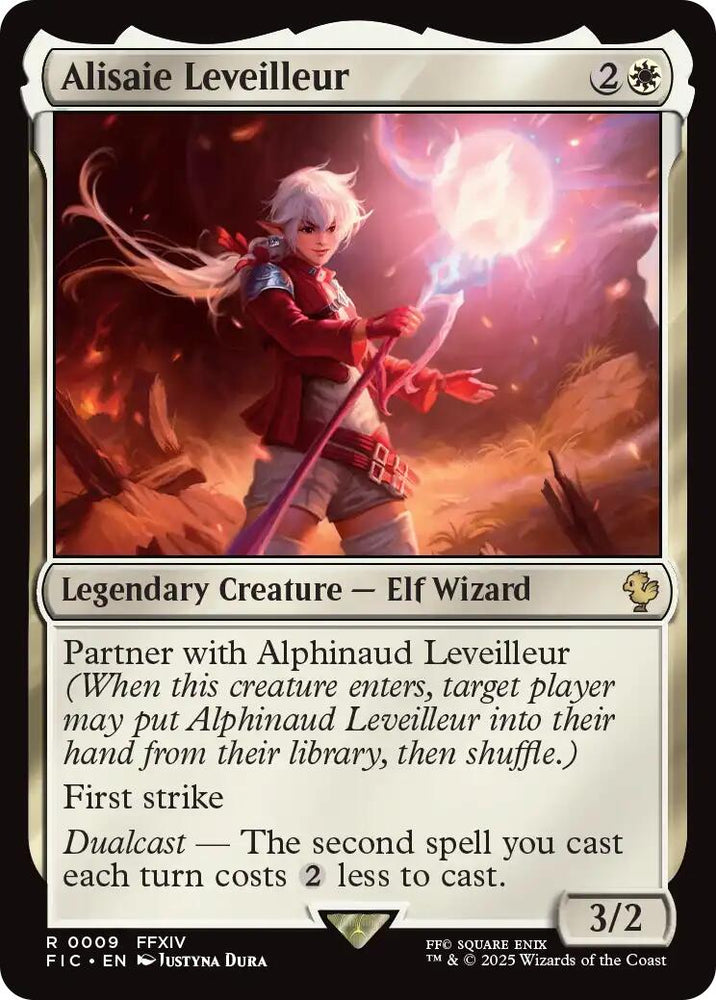 Alisaie Leveilleur (Surge Foil) [FINAL FANTASY Commander] Magic: The Gathering