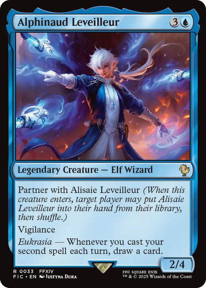 Alphinaud Leveilleur (Surge Foil) [FINAL FANTASY Commander] Magic: The Gathering