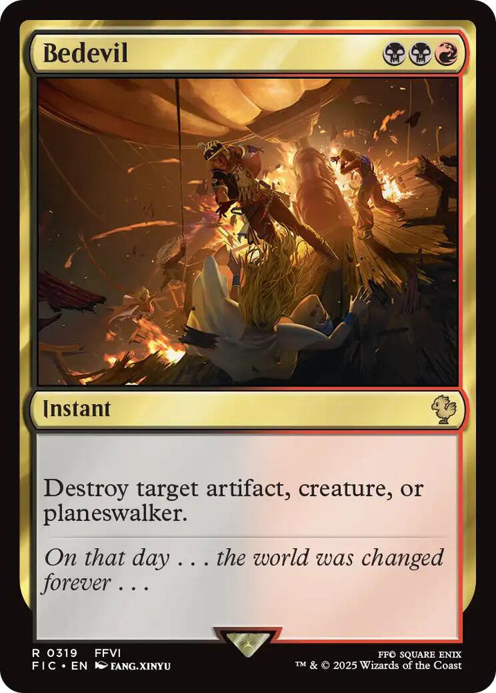 Bedevil (Surge Foil) [FINAL FANTASY Commander] Magic: The Gathering