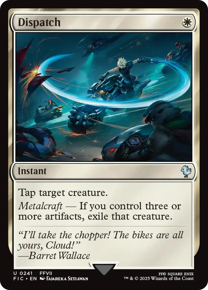 Dispatch (Surge Foil) [FINAL FANTASY Commander] Magic: The Gathering