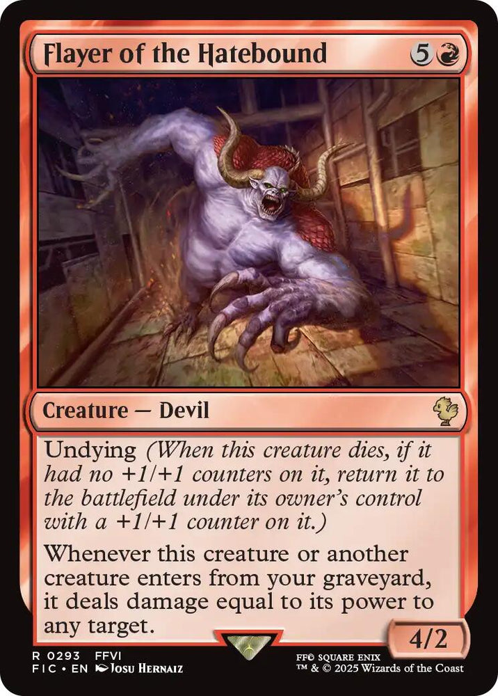 Flayer of the Hatebound (Surge Foil) [FINAL FANTASY Commander] Magic: The Gathering