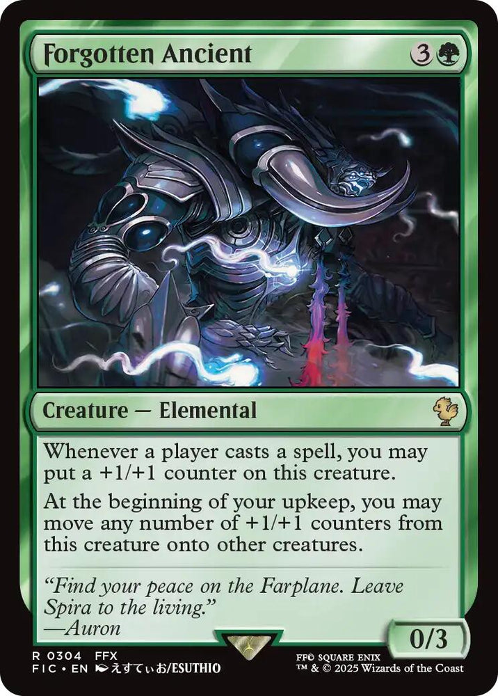 Forgotten Ancient (Surge Foil) [FINAL FANTASY Commander] Magic: The Gathering