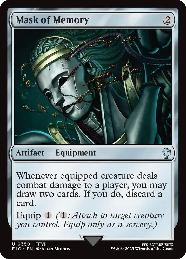 Mask of Memory (Surge Foil) [FINAL FANTASY Commander] Magic: The Gathering