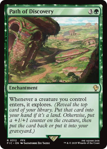 Path of Discovery (Surge Foil) [FINAL FANTASY Commander] Magic: The Gathering