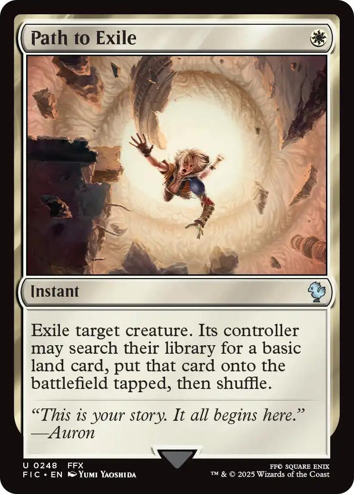 Path to Exile (Surge Foil) [FINAL FANTASY Commander] Magic: The Gathering