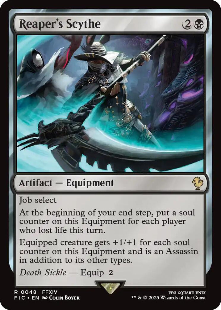 Reaper's Scythe (Surge Foil) [FINAL FANTASY Commander] Magic: The Gathering