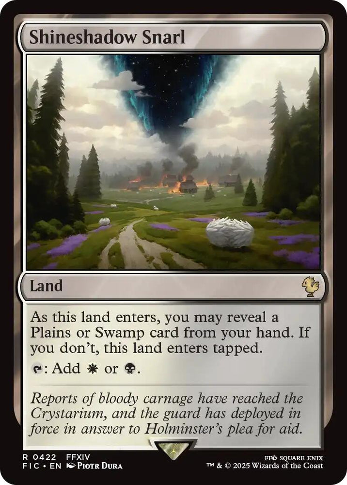 Shineshadow Snarl (Surge Foil) [FINAL FANTASY Commander] Magic: The Gathering