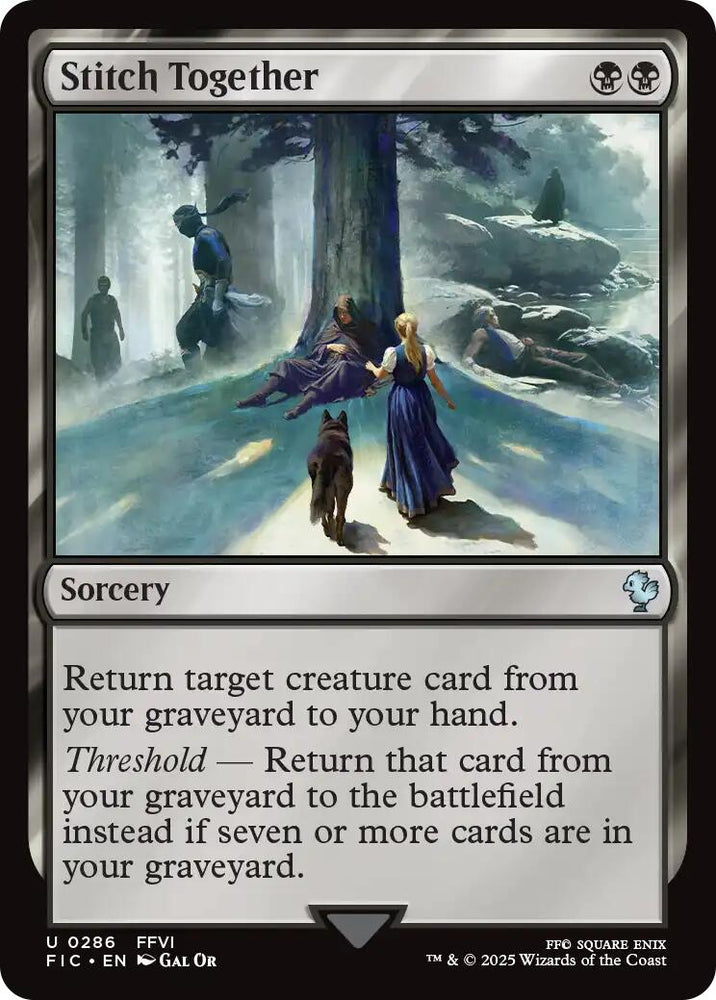 Stitch Together (Surge Foil) [FINAL FANTASY Commander] Magic: The Gathering