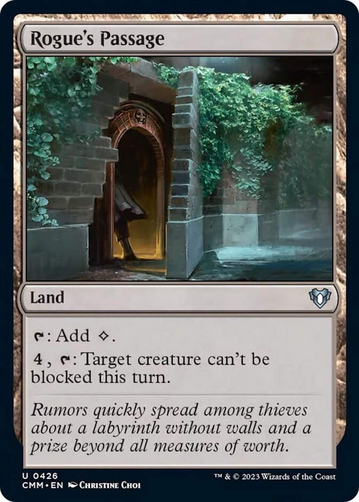 Rogue's Passage [Commander Masters] Magic: The Gathering