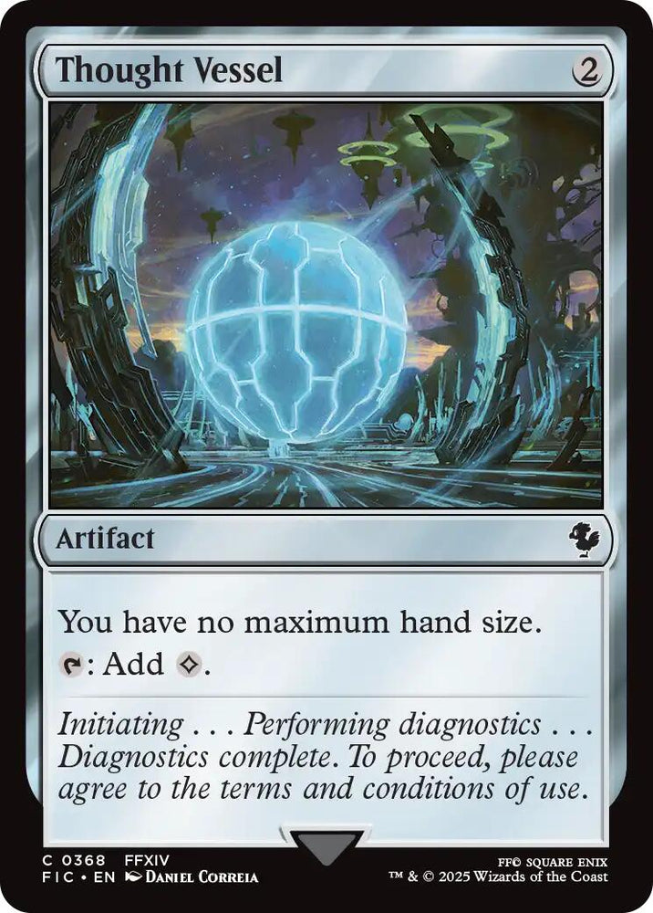 Thought Vessel (Surge Foil) [FINAL FANTASY Commander] Magic: The Gathering