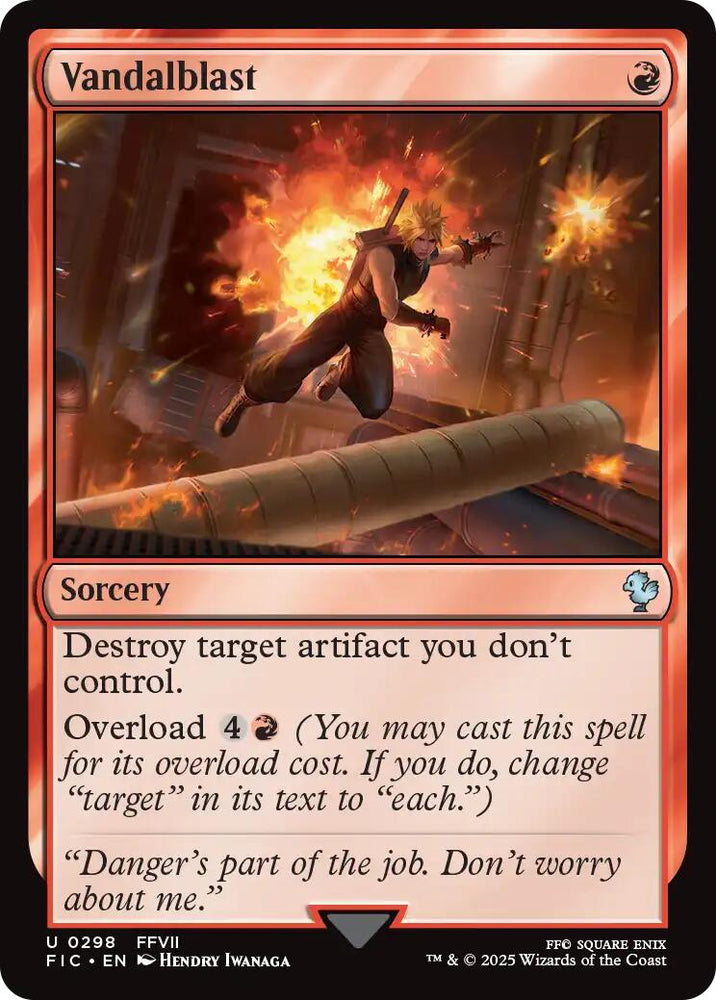 Vandalblast (Surge Foil) [FINAL FANTASY Commander] Magic: The Gathering
