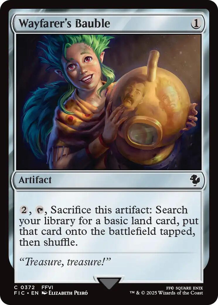 Wayfarer's Bauble (Surge Foil) [FINAL FANTASY Commander] Magic: The Gathering