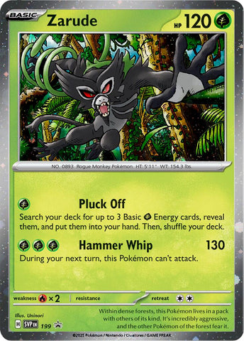 Zarude (199) (Cosmos Holo) [Scarlet & Violet: Black Star Promos] Pokémon