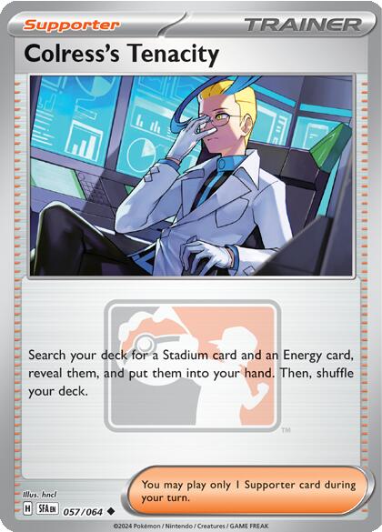 Colress's Tenacity (057/064) [League & Championship Cards] Pokémon