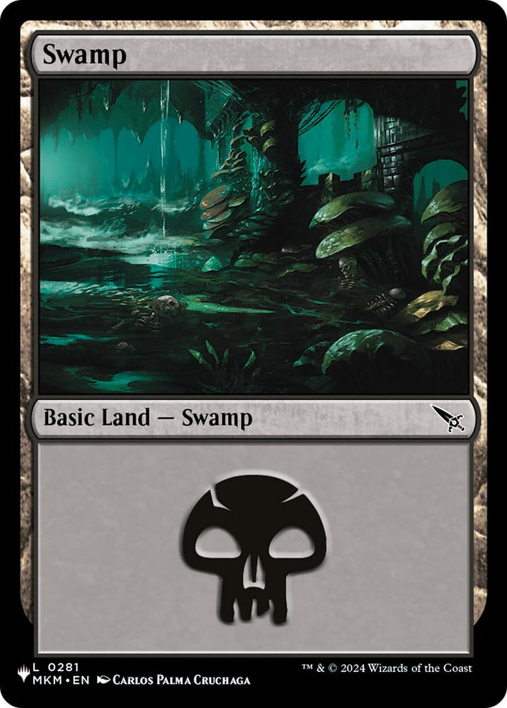 Swamp (MKM) [The List] Magic: The Gathering