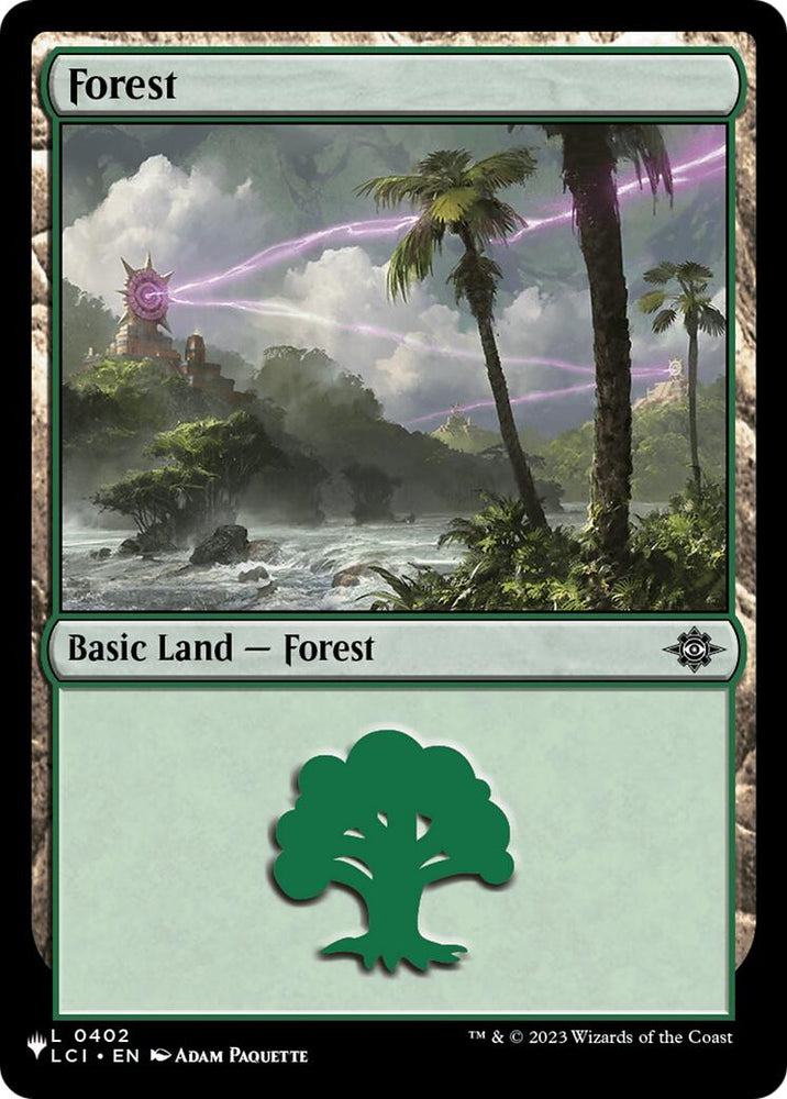 Forest (LCI) [The List] Magic: The Gathering