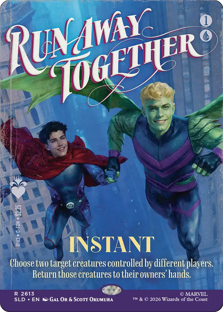 Run Away Together [Secret Lair Drop Series] Magic: The Gathering