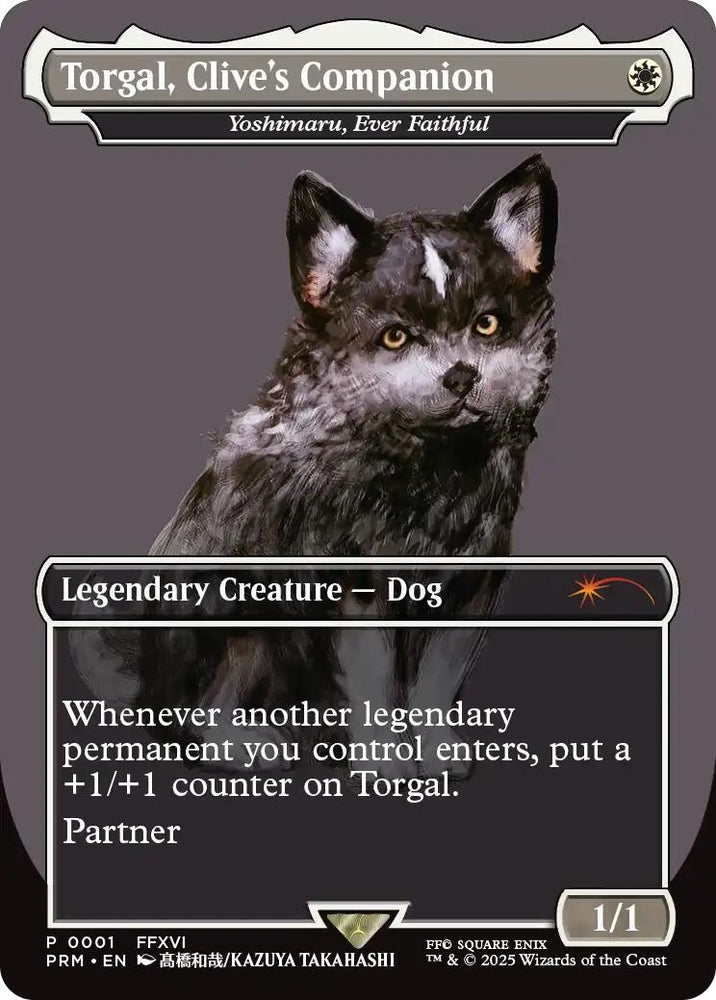 Torgal, Clive's Companion - Yoshimaru, Ever Faithful (MagicCon: Las Vegas 2025) [MagicFest 2025] Magic: The Gathering