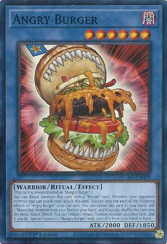 Angry Burger [DUAD-EN029] Common Yu-Gi-Oh!