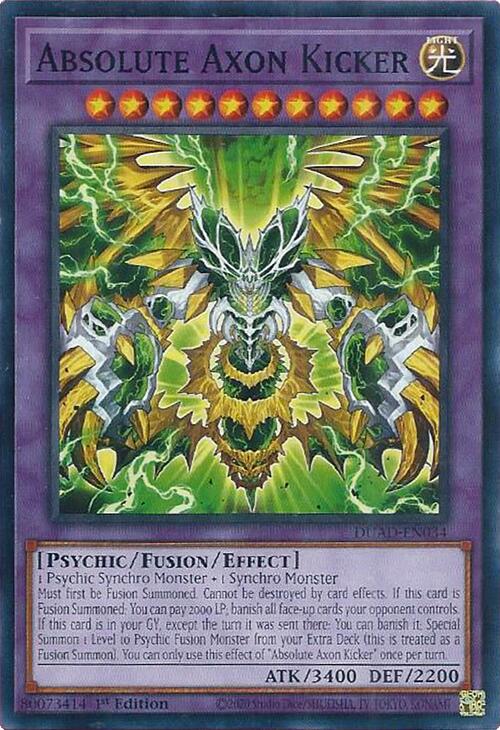 Absolute Axon Kicker [DUAD-EN034] Common Yu-Gi-Oh!