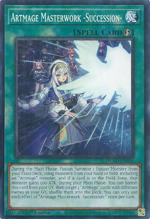 Artmage Masterwork -Succession- [DUAD-EN056] Common Yu-Gi-Oh!