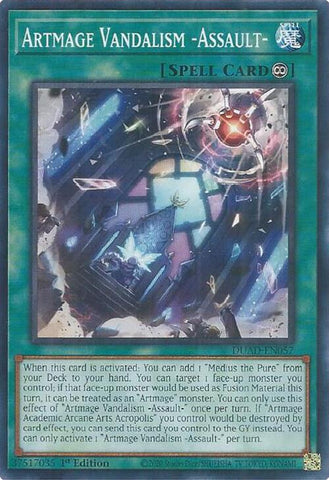 Artmage Vandalism -Assault- [DUAD-EN057] Common Yu-Gi-Oh!