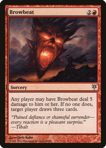 Browbeat [Duel Decks: Sorin vs. Tibalt] Magic: The Gathering